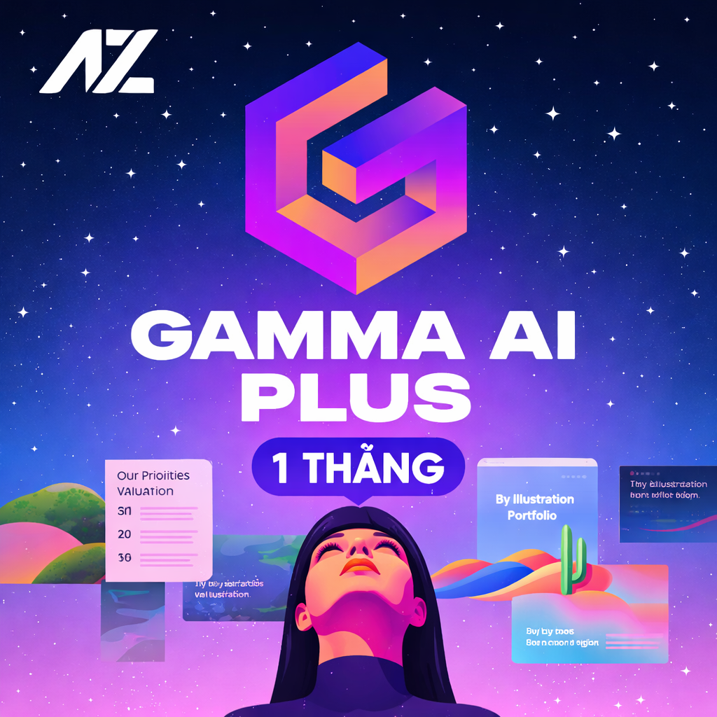 GAMMA AI PRO 1 THÁNG, GIÁ SIÊU TỐT