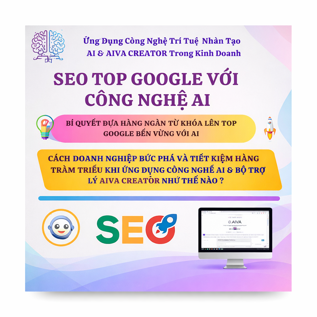 Khóa Học Seo Top Google Với Công Nghệ AI