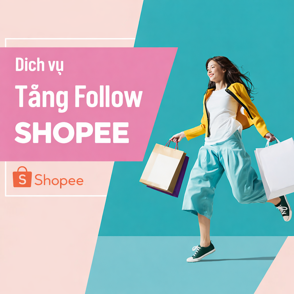 Dịch Vụ Tăng Follow Shopee, Uy Tín, Giá Rẻ
