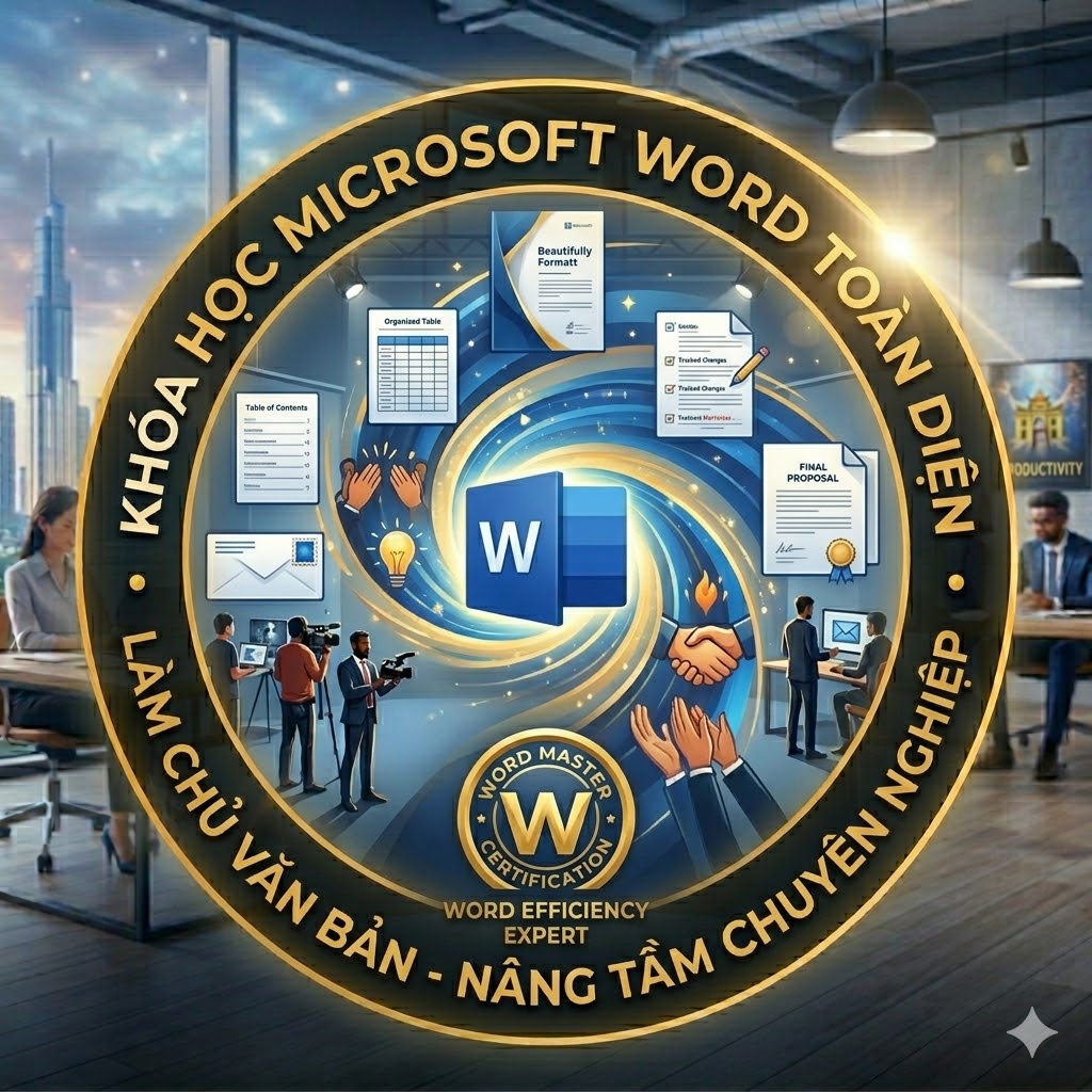 Thành Thạo Word – Soạn Thảo Nhanh, Chuẩn, Chuyên Nghiệp