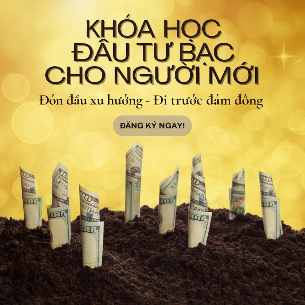 Khóa Học Đầu Tư Bạc Cho Người Mới – Biến Bạc Thành Kênh Đầu Tư Bền Vững Và Thông Minh
