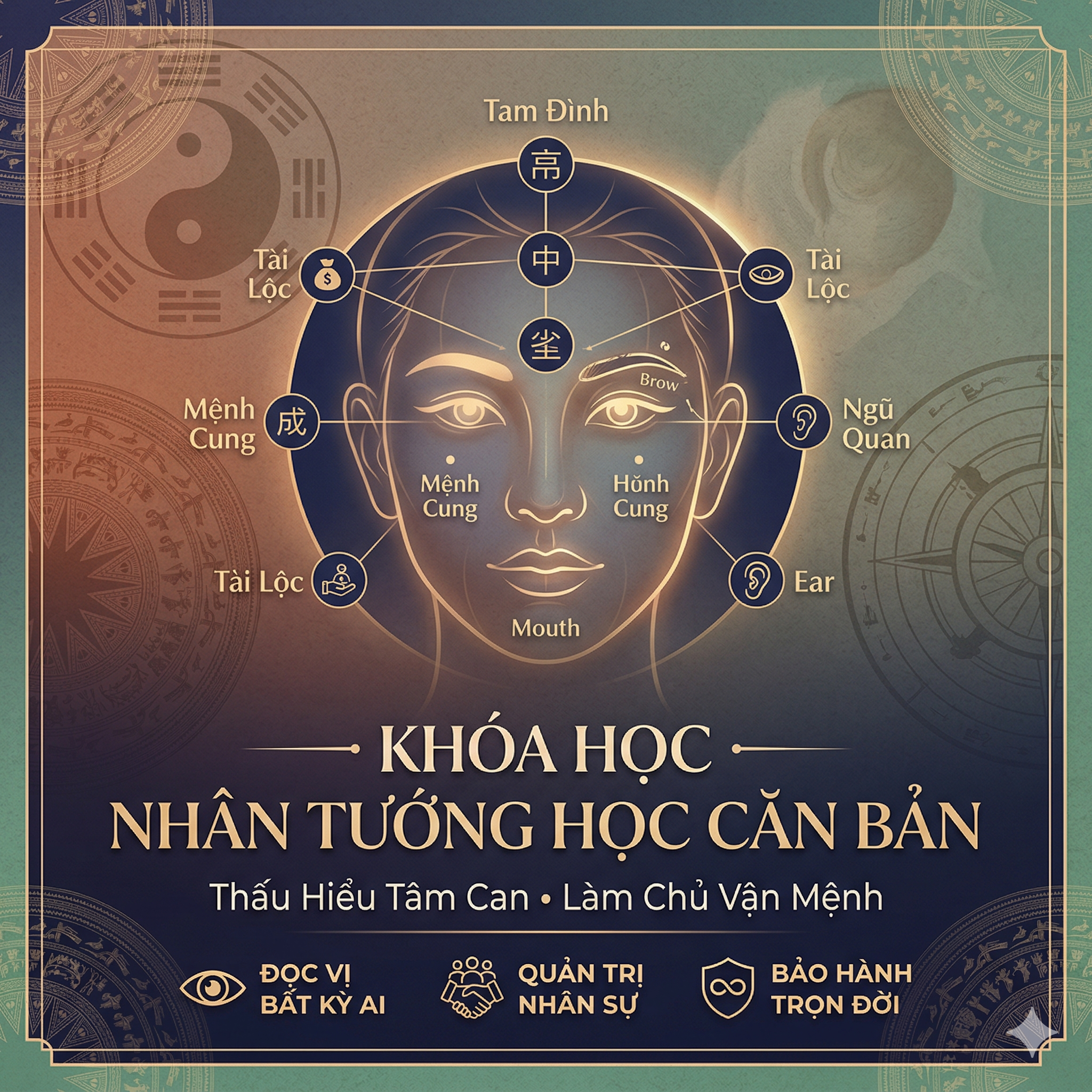 Tướng Tự Tâm Sinh: Khóa Học Cải Vận Và Làm Chủ Cuộc Đời Qua Diện Mạo