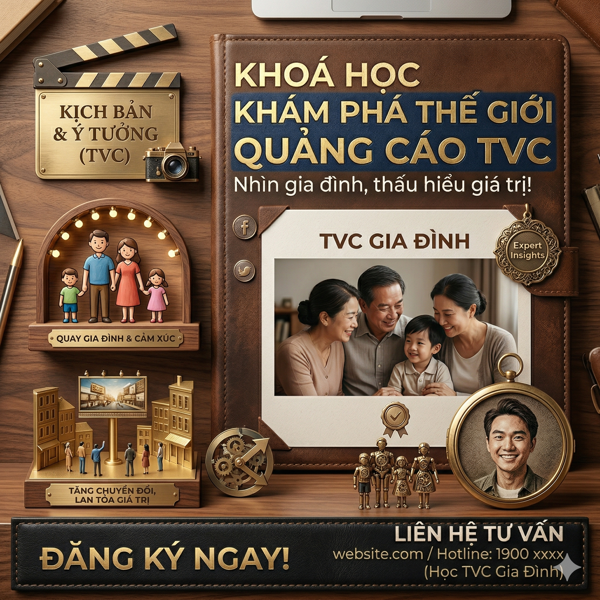 Khoá học Khám phá Thế giới Quảng cáo TVC