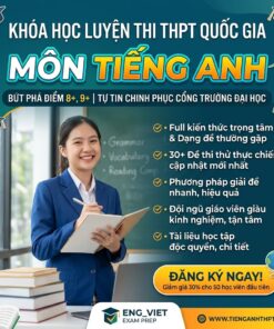 Chinh phục 8+ Tiếng Anh THPT Quốc Gia – Khóa học dành cho người muốn bứt phá điểm số! - Ảnh 4