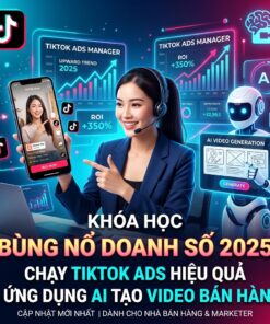 Khóa Học Chạy Quảng Cáo Trên TikTok Hiệu Quả & Ứng Dụng AI Làm Video Bán Hàng 2025