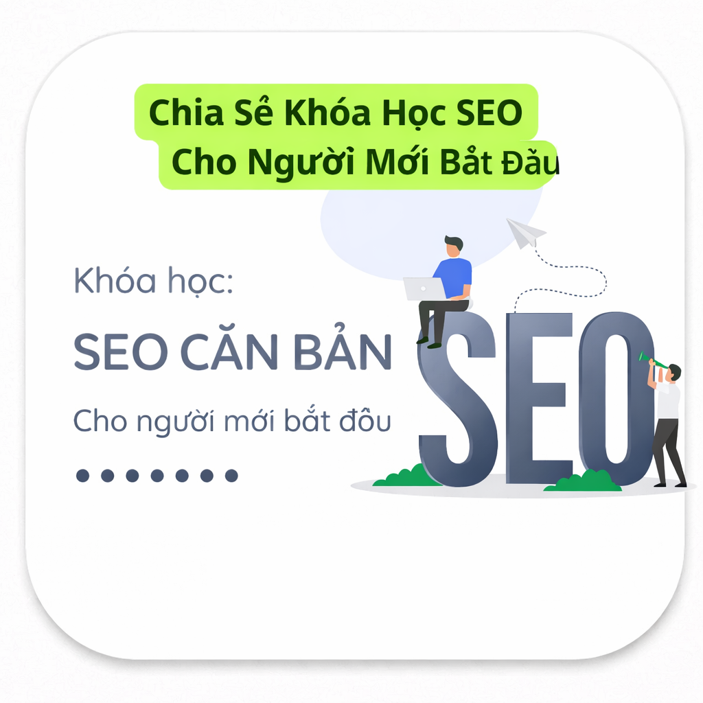 Khóa Học SEO Cho Người Mới Bắt Đầu