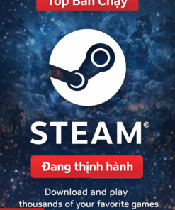 HKD Steam Wallet Card- Cần mua gói chuyển vùng nếu sử dụng ở VN