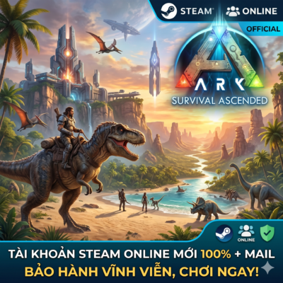 KHÁM PHÁ THẾ GIỚI KHỦNG LONG – ARK: SURVIVAL ASCENDED GIÁ SIÊU RẺ! 🦖