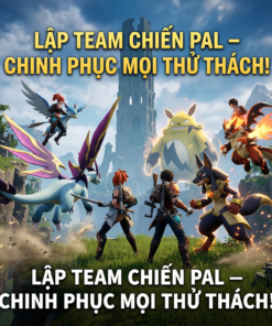 "Palworld Online: Đừng Chỉ Sinh Tồn, Hãy Thống Trị Thế Giới Cùng Bạn Bè!"