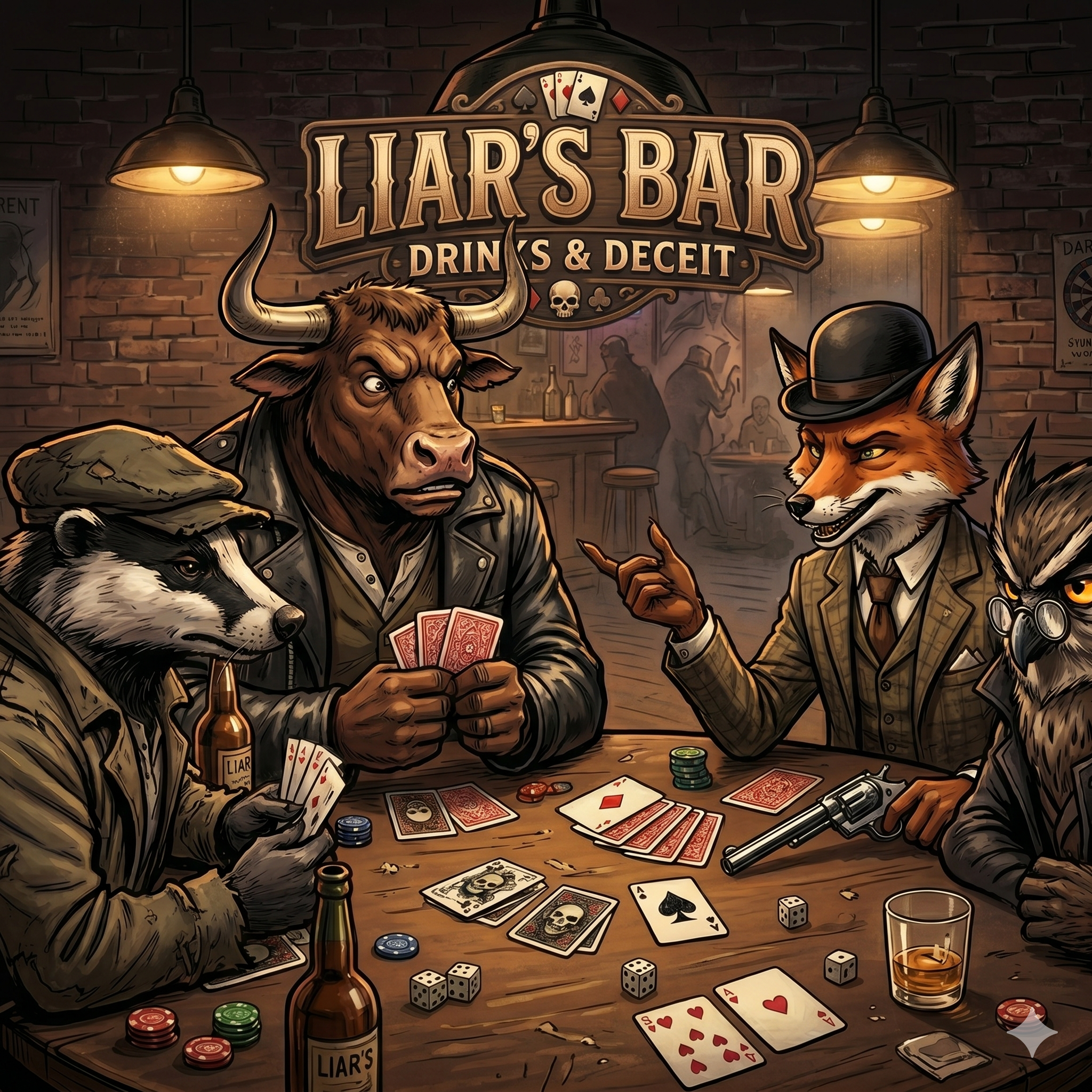 LIAR'S BAR - CÓ ACC LÀ CÓ BẠN, CÓ BẠN LÀ CÓ "LỪA"