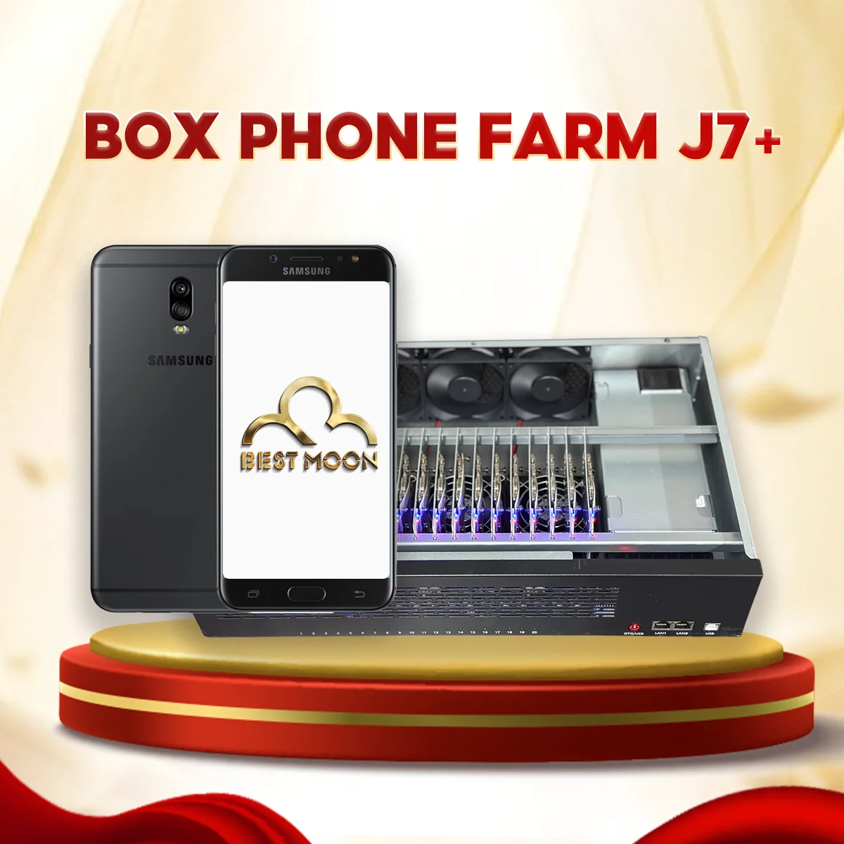 Box Phone Farm J7+