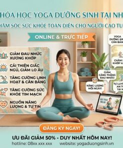 Yoga dưỡng sinh tại nhà – Khỏe từ bên trong, an yên mỗi ngày - Ảnh 3