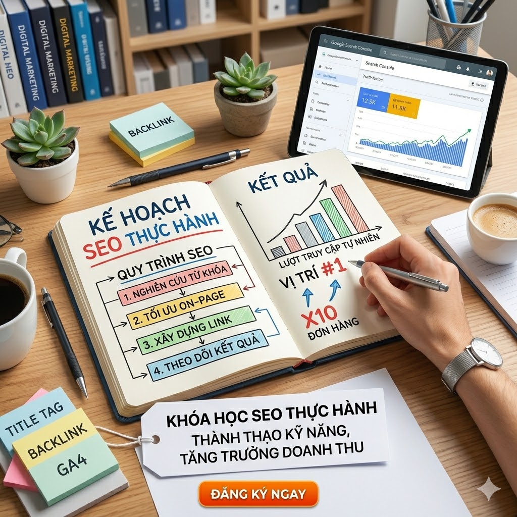 Khóa học SEO thực hành – Lên top Google bền vững, kéo traffic miễn phí - Ảnh 3