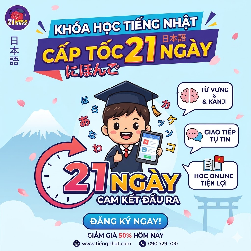 Tiếng Nhật 21 ngày – Lộ trình cấp tốc cho người mới bắt đầu - Ảnh 3