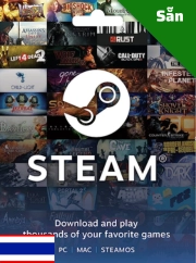 THB Steam Wallet Gift Card - Có thể sử dụng tài khoản Việt Nam